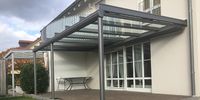 Terrasssenüberdachung aus Aluminium in Hallbergmoos - Sonnen- und Wetterschutztechnik Berger GmbH