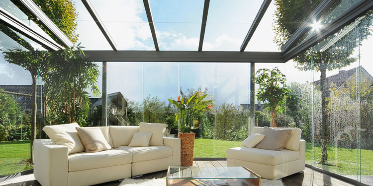 Terrassendächer aus Glas in Hallbergmoos - Sonnen- und Wetterschutztechnik Berger GmbH